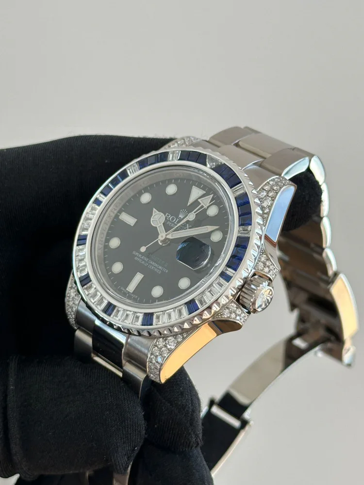 Rolex GMT-Master II Diamond and Sapphire 116759SANR